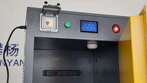 ארון טעינה סוללה כפולה 16-התקן ארון טעינה סוללה עבור קטנועים ניידים מכוניות חשמליות - Product Image 6