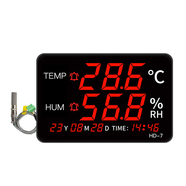 High Accuracy Temperature Instruments Temperature Sensor Controller With Dustproof Waterproof Probe Sensor