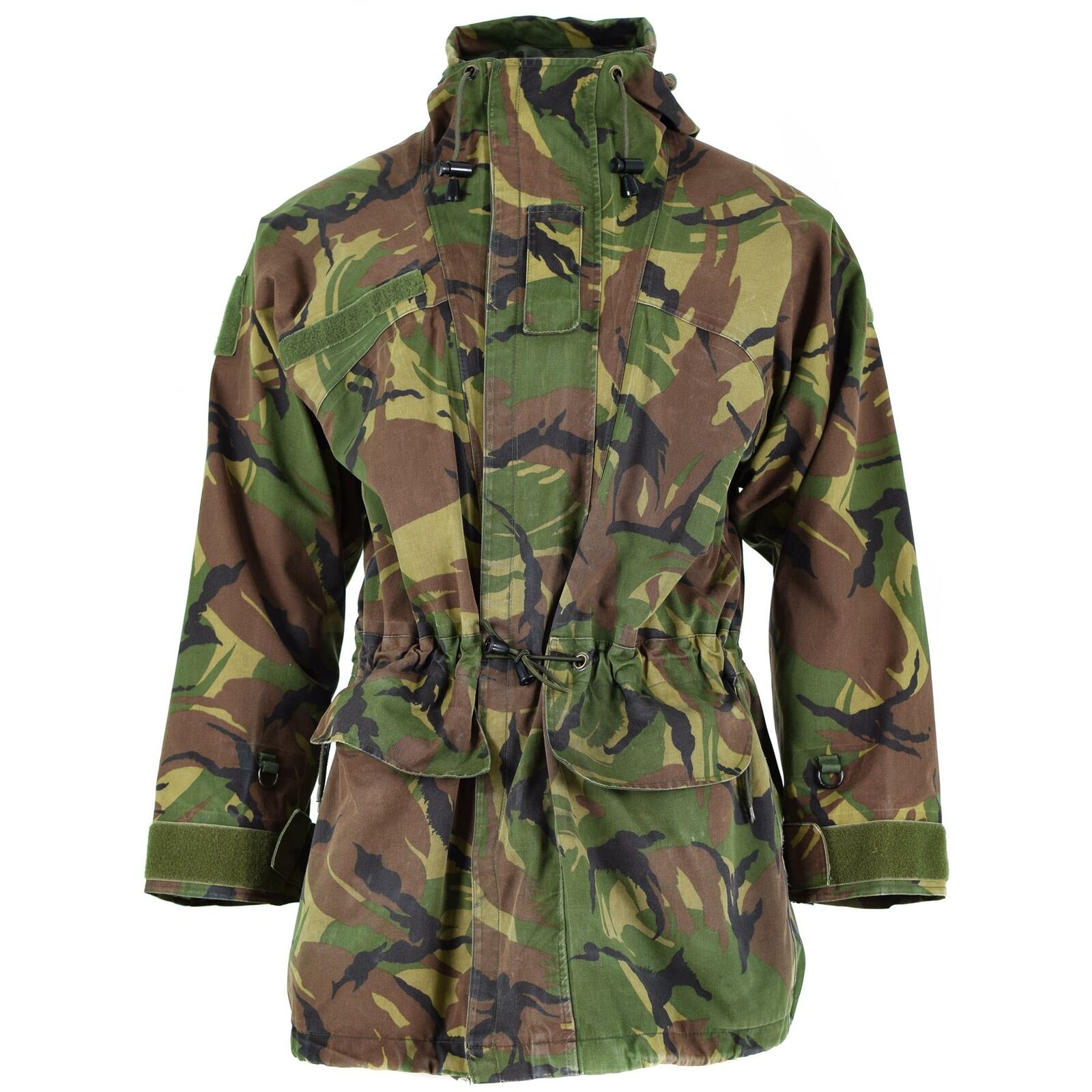SAS Style Ripstop Camo Jacket - Military Tactical Hooded Windproof