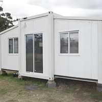 Nouvelles maisons conteneurs en acier extensibles de 20 pieds, préfabriquées, pour bureaux, commerces et kiosques, pour une utilisation à Cebu, Philippines et en Bulgarie