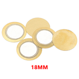 Chip <span class=keywords><strong>de</strong></span> Cerámica Piezoeléctrica <span class=keywords><strong>de</strong></span> Latón <span class=keywords><strong>de</strong></span> 18 mm <span class=keywords><strong>de</strong></span> Diámetro, Unidad <span class=keywords><strong>de</strong></span> Voz Circular <span class=keywords><strong>de</strong></span> Película Cerámica Piezoeléctrica para Máquina <span class=keywords><strong>de</strong></span> Lectura <span class=keywords><strong>de</strong></span> Tarjetas - Product Image 1