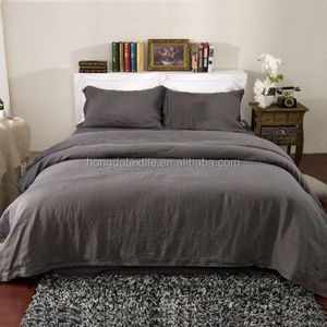 Ensemble <span class=keywords><strong>de</strong></span> literie en lin pur personnalisé 3 pièces, collection <span class=keywords><strong>de</strong></span> housses <span class=keywords><strong>de</strong></span> <span class=keywords><strong>couette</strong></span> <span class=keywords><strong>de</strong></span> luxe <span class=keywords><strong>de</strong></span> <span class=keywords><strong>haute</strong></span> <span class=keywords><strong>qualité</strong></span> pour hôtel - Product Image 1