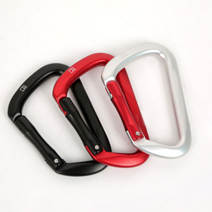 Equipo <span class=keywords><strong>de</strong></span> barranquismo para escalada al aire libre, puerta recta en forma <span class=keywords><strong>de</strong></span> D, hebilla <span class=keywords><strong>de</strong></span> seguridad, gancho <span class=keywords><strong>de</strong></span> bloqueo principal, <span class=keywords><strong>descenso</strong></span> rápido colgante rápido - Product Image 4