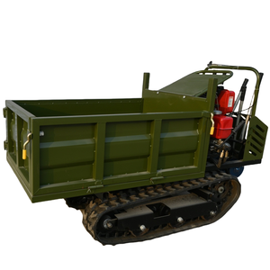 सेल्फ लोड ट्रैक डम्पर 1 टन 2टन 3टन 4टन वुडलैंड गार्डन लोडर मिनी ट्रैक क्रॉलर डम्पर - Product Image 1