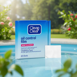 Clean & Clear Oil Control Film 60 Sheets Oil Blotting Paper All Skin Types - Product Image 3