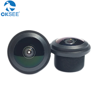 1.78mm F2.0 200 °   Objectif fisheye ultra grand angle M12 OKS-3190 étanche IP69 pour 360° °   Caméra de sécurité panoramique pour voiture 5MP