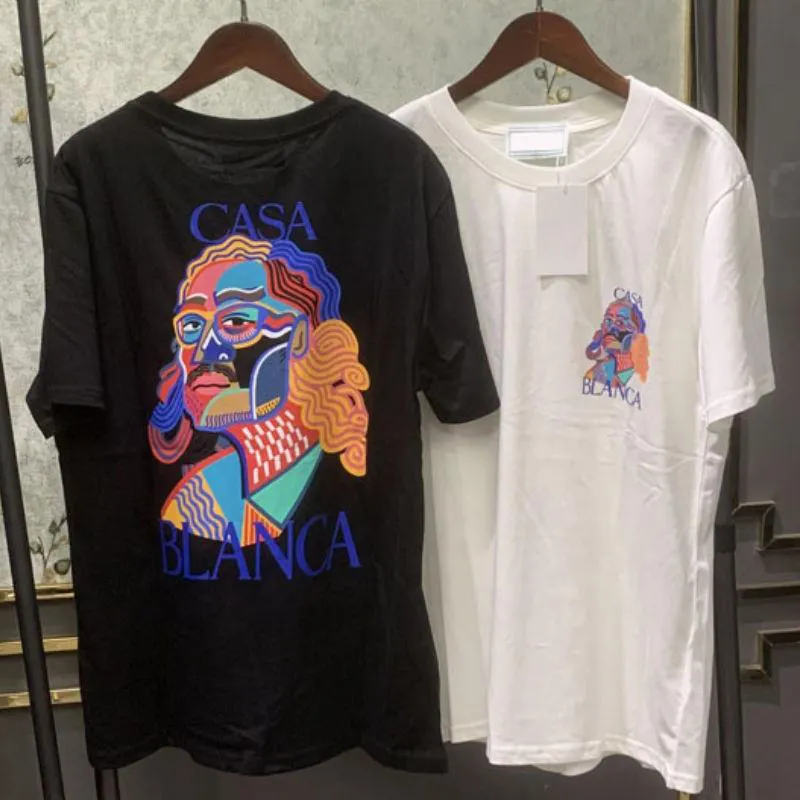 Toptan CASA yüksek kaliteli erkek t-shirt baskılı grafik pamuk boy erkekler T shirt erkekler için