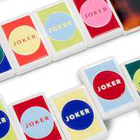 Tuiles de Mahjong américaines en acrylique écaille de tortue de qualité supérieure, 160 pièces, coffret cadeau pour la maison, pour le divertissement et les jeux de société