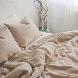 Housse de couette en lin pur européen en gros, taille personnalisée, service OEM/ODM pour hôtels et maisons, ensembles de housses de couette - Product Image 1
