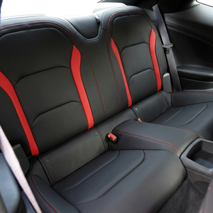 Housses de siège auto personnalisées pour Chevrolet <span class=keywords><strong>Camaro</strong></span> 2010-2015, cuir écologique, imperméable, résistant à l'usure, OEM - Product Image 6