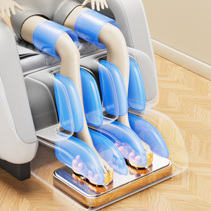 Tragbarer Luxus Shiatsu Schwerelosigkeits-<span class=keywords><strong>Massage</strong></span> salons tuhl mit Ganzkörper-<span class=keywords><strong>3D</strong></span>-Handanwendung und fern gesteuerter Heiz funktion - Product Image 3