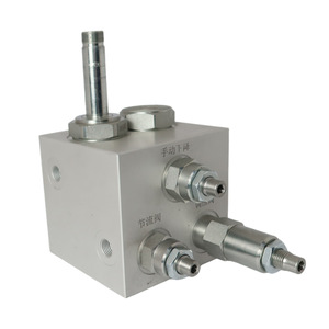 Hydraulic Valve <b>Block</b> Aluminum Custom Manifold For Hydraulic Power Unit Threaded Insert <b>Mounting</b> - Product Image 2