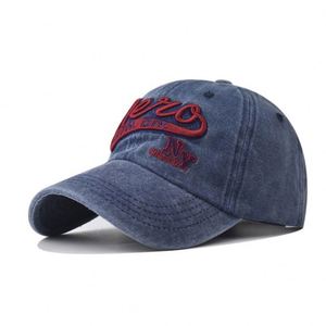 2025 New Sporty Outdoor Four Seasons Baseball <b>Cap</b> Washed Cotton Custom <b>NY</b> 3D Embroidered Men Women Baseball <b>Cap</b> - Product Image 1