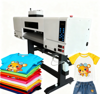 Kualitas tinggi A1 DTF Printer XP600 kepala 15-30 ℃ bekerja Env langsung ke Film untuk kaos pakaian kain katun