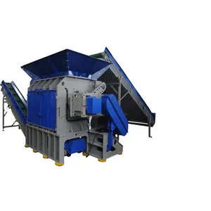 CE Certificate Cheap Price Car Tyre Tire Crusher Shredder Production Line for Recycle