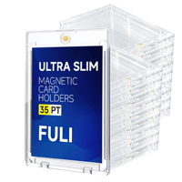 Vente directe d'usine, protège-cartes sportifs en plastique transparent ultra fin, porte-cartes magnétique One Touch pour cartes à collectionner