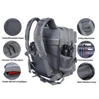 Mochila Táctica Trailpop Resistente de 48L, Fabricada en Poliéster 900D, con Múltiples Bolsillos, Ideal para Campismo, Supervivencia y Actividades al Aire Libre