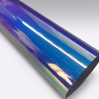 Rouleau de vinyle arc-en-ciel de haute qualité vinyle épais brillant pour la publicité prix d'usine