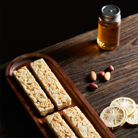Barritas Energéticas Saludables y Nutritivas con Sabor a Miel y Limón, con Nueces y Almendras, Marca Privada OEM