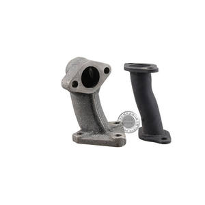 <b>Gasoline</b> <b>Generator</b> GX390 Muffler Elbow Bend 188F/190F Water Pump Power Soundproofing Exhaust Pipe <b>Generator</b> Parts Accessories - Product Image 1