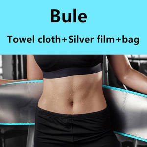 Ks-5010 # Perak Ion Bungkus Perut Neoprene Ikat Pinggang Kustom Pemangkas Pelangsing Sabuk <span class=keywords><strong>Sauna</strong></span> Sabuk Keringat Sabuk Pinggang - Product Image 2