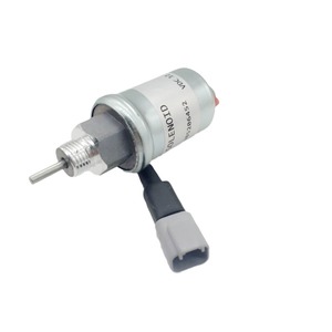 โซลินอยด์วาล์ว U85206452 12V DC สำหรับเครื่องกำเนิดไฟฟ้าดีเซล สวิตช์ตัดน้ำมันเชื้อเพลิง อะไหล่เครื่องกำเนิดไฟฟ้า - Product Image 1