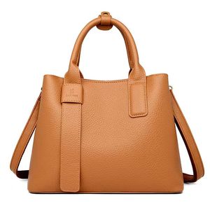 Fashion Women's Luxury Designer Soft <b>Leather</b> <b>Large</b> Tote Shoulder Crossbody Messenger <b>Handbag</b> - Product Image 3