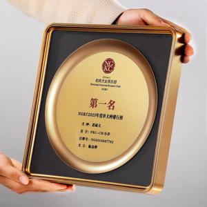 Premio di riferimento del settore per il settore del premio per la ristorazione con targa per la moda quadrata per la moda - Product Image 2