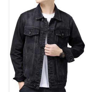 Jeans de Mezclilla de Corte Ajustado Desgastado, Ligeros Pero Duraderos, Perfectos para Looks Urbanos Masculinos, Verano y Días de Transición - Product Image 3