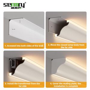 Custom Factory Direct Ceiling Decoration Linear <strong>LED</strong> <strong>Strip</strong> <strong>Light</strong> Aluminum Extrusion Profile <strong>Channel</strong> - Product Image 4