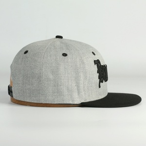 6 Panel Baseball Cap Adjustable <b>Flat</b> Bill 3D Embroider Boutique Handsome Customized Design Cap Embroidery <b>Flat</b> Snapback <b>Hat</b> - Product Image 3