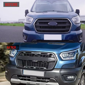 Rejilla Frontal de ABS para Ford Transit, Rejilla de Parachoques para Modelos 2019-2025 MK8, Versión Europea y Norteamericana, Mejora de Diseño - Product Image 2