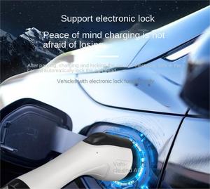 Wall-Mount Ev <b>Charger</b> 4Cm <b>Cable</b> Length Ip65 7Kw 11Kw 11Kw Ev <b>Charger</b> - Product Image 2