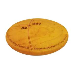 Venta directa de fábrica de trofeos de madera maciza creativos y personalizados, premios personalizables para eventos deportivos y empleados corporativos. - Product Image 4