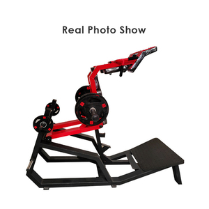 ZHOYA SPORT Entrenamiento profesional comercial Entrenamiento Prensa de piernas Super <span class=keywords><strong>Hack</strong></span> Squat Gym Equipment Squat Plate Loaded Machine Steel - Product Image 5