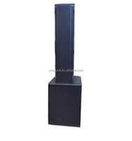 NXL 1000W 10 pulgadas matriz de línea activa bidireccional equipo de sonido de Audio de potencia altavoz de 44 columnas para conciertos Material de imán de neodimio