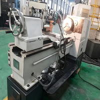 Tour à métaux manuel horizontal d'occasion, de moyenne capacité, 380V, garantie de 3 mois