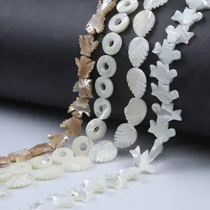 Jewelry Making Loose Beads DIY Multi Shape Sea Shell Natural Mother of Pearl Shell Beads