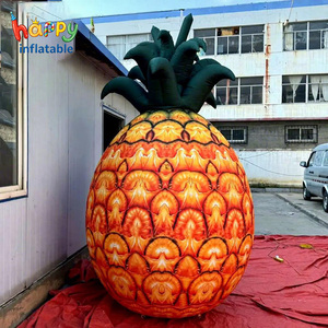 Modèle de tranche d'orange géante gonflable, ballon publicitaire personnalisé en forme de fruit des agrumes pour la promotion de bars à jus et les événements. - Product Image 6