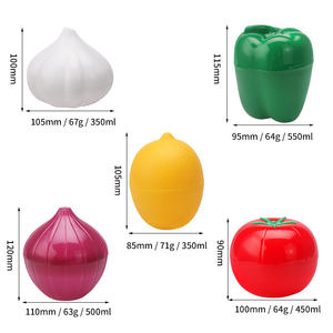 Recipientes para Almacenamiento de Alimentos Frescos, Contenedores de Cocina Reutilizables para Frutas y Verduras, Recipiente Hermético para Alimentos <span class=keywords><strong>con</strong></span> Tapas de Plástico, Utensilios de Cocina - Product Image 2