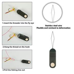 Coupeur <span class=keywords><strong>de</strong></span> ligne <span class=keywords><strong>de</strong></span> pêche 5-en-1 avec nettoyeur <span class=keywords><strong>de</strong></span> crochet, affûteur, <span class=keywords><strong>enfileur</strong></span> et aimant outil multifonction prix le plus <span class=keywords><strong>bas</strong></span> B06 - Product Image 5