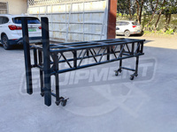 Dj Booth Lighting Roof Truss System Aluminio Stage Truss Display Pre Rig Truss
