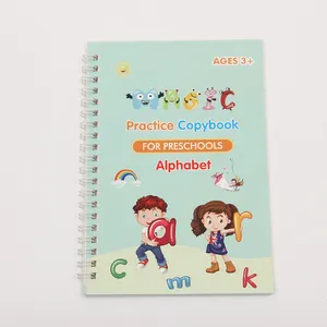 Neues heißes Buch für Kinder im Vorschul alter, Jungen und Mädchen, das mit einem Groove Magic Book wieder verwendbar ist