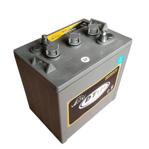 Batterie au plomb-acide 6V-225AH-20hr pour voiturette de golf électrique, batterie de voiture de tourisme Marsell, batterie au plomb-acide riche en eau Richi Plus DT106 - Product Image 1