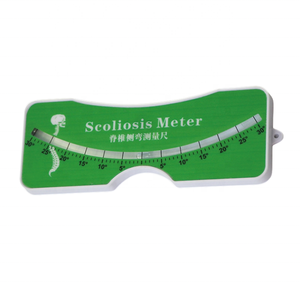 Herramienta de medición de escoliosis profesional de 0 a 30 grados, medidor de prueba, regla de columna vertebral de nivel de bola de Metal - Product Image 3