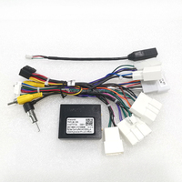 Kabel Adaptor Daya Android Mobil dengan Canbus untuk Pemutar DVD Universal RAV4 Camry Highlander