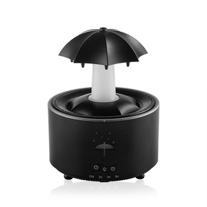 Rotierender Wassertropfen-Luftbefeuchter mit buntem Licht, USB-Desktop-Aromatherapie-Nebelsprüher, Fernbedienung, 3 <span class=keywords><strong>Timer</strong></span> für Zuhause und Büro - Product Image 6