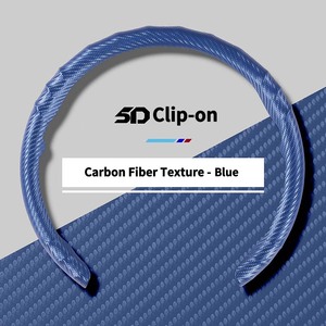 Housse de <span class=keywords><strong>volant</strong></span> universelle en <span class=keywords><strong>cuir</strong></span> de luxe à 4 branches de type D/O, installation rapide, design élégant pour voiture - Product Image 1