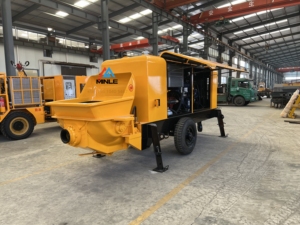 Promotion : Pompe à béton électrique Minle HBTS60 45-68m³/h 13MPa Portée 1200m 90kW Double <span class=keywords><strong>Kawasaki</strong></span> pour Méga-Infrastructures - Product Image 3