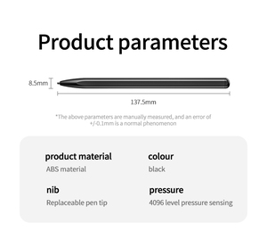 ปากกาสไตลัสสี4096พิเศษสำหรับ Samsung, สำหรับ Galaxy S7/S8/S8 +/S9/S10/S10 + EMR Remarkable1 2 <span class=keywords><strong>Wacom</strong></span> Plastic Compatible - Product Image 4